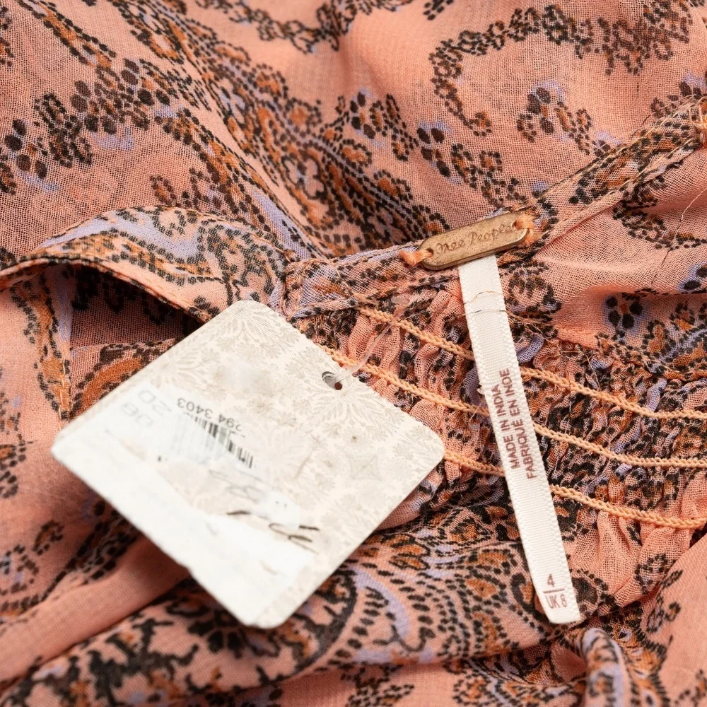 Free People‎  - Mirage Long Sleeve Maxi Dress